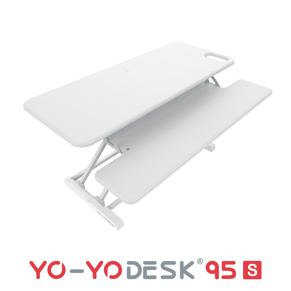Yo-Yo DESK 95-S White Side View